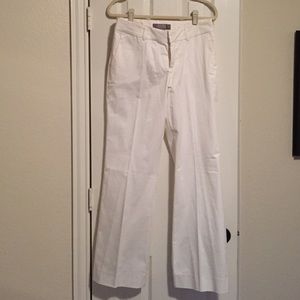Merona Collection off white, cotton dress pants