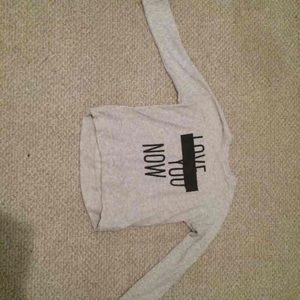 an adorable long sleeve top