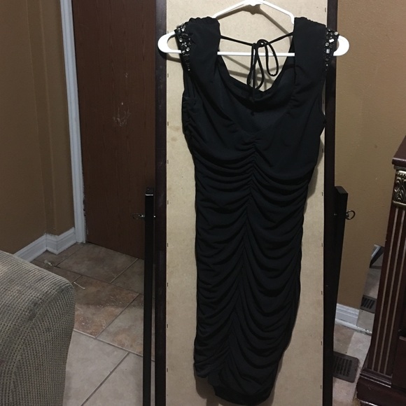 Mini black dress - Picture 2 of 2