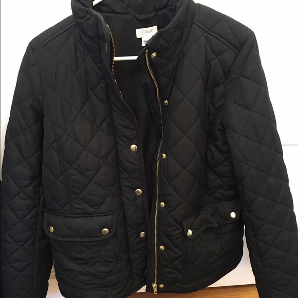 J. Crew quilted jacket Size M - Picture 2 of 3