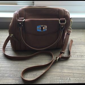 Brown Merona Cross body Bag