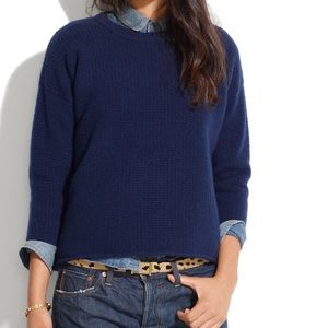 Madewell Gridstitch Sweater