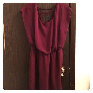 Maroon Dress
