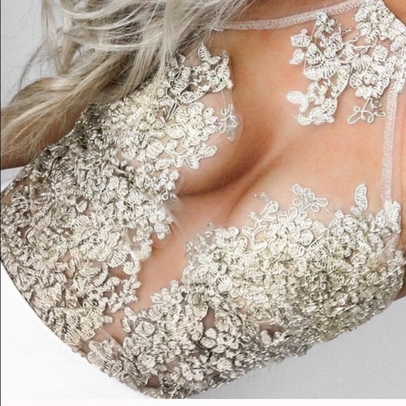 For Love and Lemons Tops - Gold Crop Top!