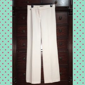 BCBG MAX AZRIA Sz 4 White Dress Pants BCBGMaxAzria