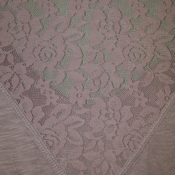 Light Pink with Lacey Back Blouse - Picture 3 of 3