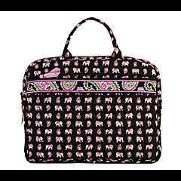 Vera Bradley Dancing Elephants Laptop Case 🐘💕