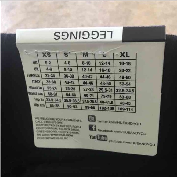 🚨SOLD🚨 HUE ULTRA LEGGING WIDE WAIST BAND - Picture 4 of 4