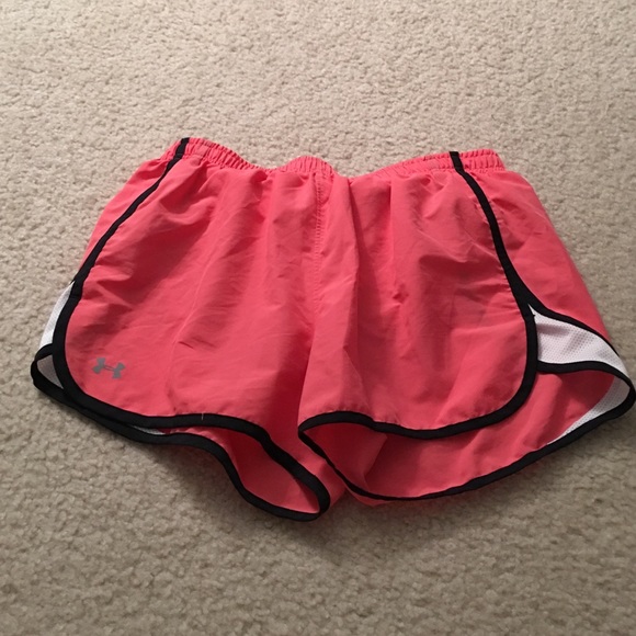 Pink Under Armour Running Shorts - Size Medium