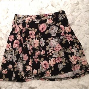 Forever 21 floral skirt
