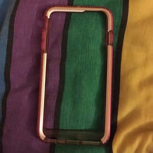 Tech21 pink&white bumper for iphone 6/6s plus