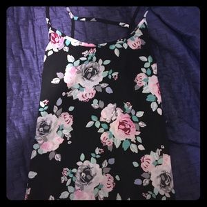 floral tank top