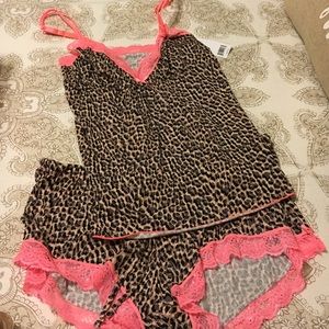 Leopard Honeydew PJs