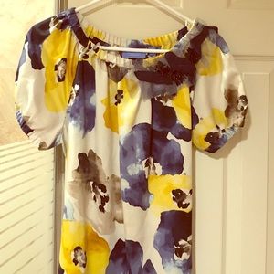 Vera wang floral dress