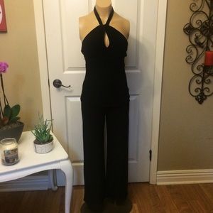 white house black market petite jumpsuit