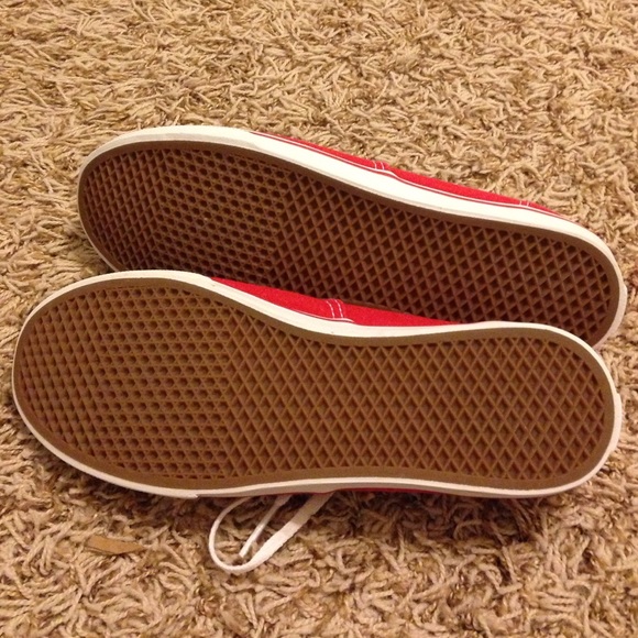 Red Vans - Picture 2 of 3