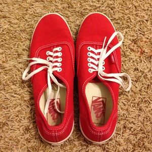 Red Vans
