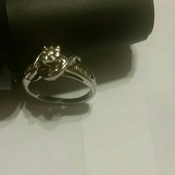 Gorgeous Sterling silver promise ring