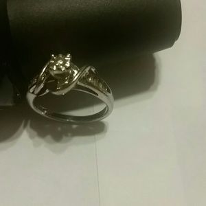 Gorgeous Sterling silver promise ring