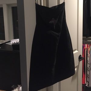 Theory black evening dress