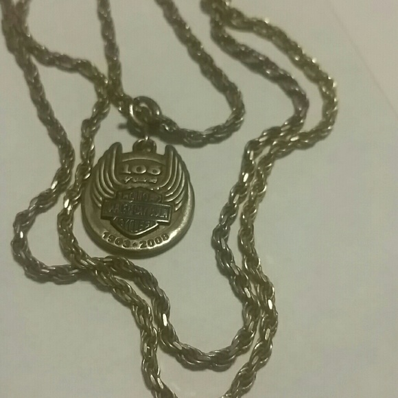 Golden Harley Davidson 105 year anniversary piece.