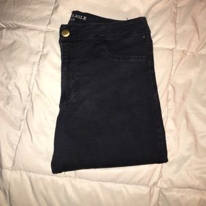 AE black jegging in size 16 Long