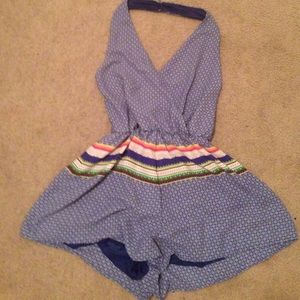 Halter top Romper