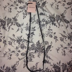Black and gray necklace