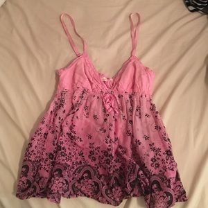 Spaghetti strap shirt