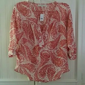 Red and white blouse for Judy