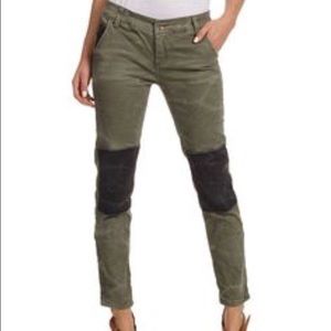 Free People Patch Work Skinny