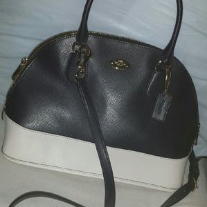 Authentic Coach Mini Cora Crossbody Dome Satchel