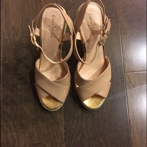 Cole Haan espadrille wedge sandals