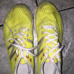 New Balance Yellow Lightweight running shoes