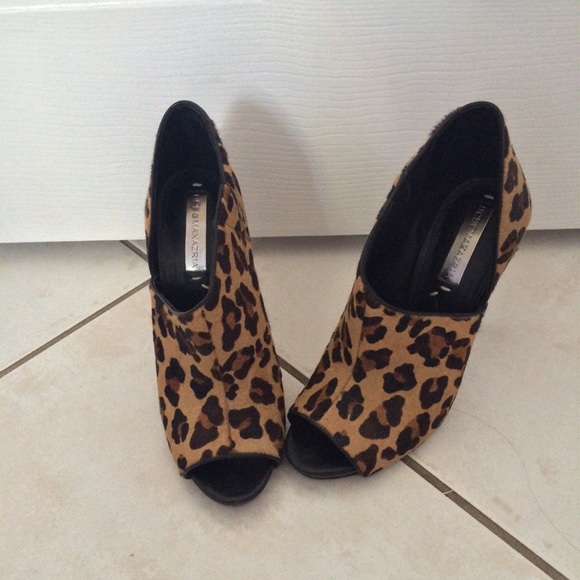 BCBGMaxAzria Shoes - BCBGMaxAzria Leopard booties