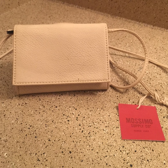NWT: Target Mossimo Tan Crossbody Purse - Picture 1 of 4