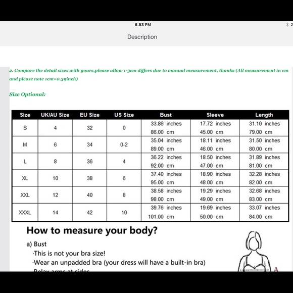 😍😍2xHP🎉❤️3/4 Long Sleeve Mini dress💕sale💕 - Picture 4 of 4