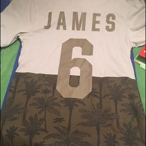LeBron James shirt - khaki Mens SZ Small