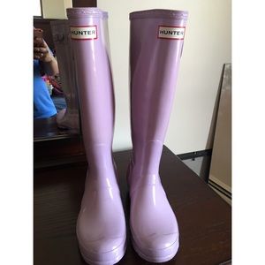Hunter rain boots