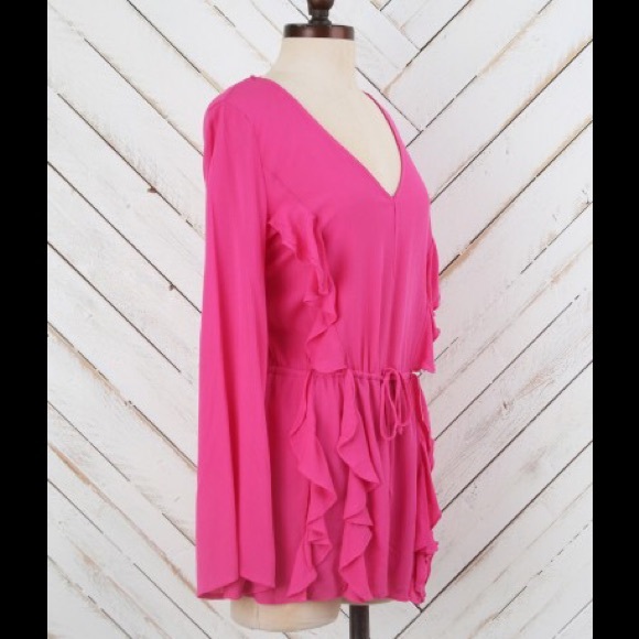 Altar’d State Ruffled Romper - Picture 2 of 3