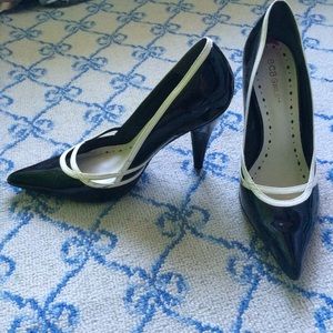 BCBG Girls heels, black and white