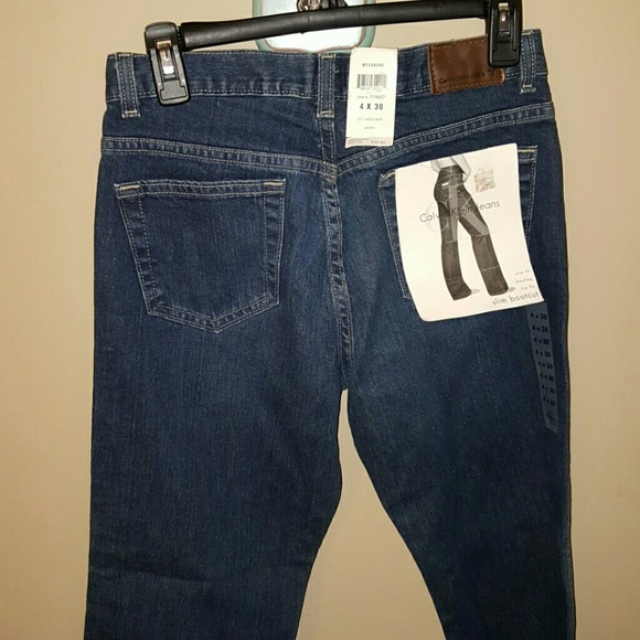 CK jeans nwt size 4 x 30 ladies boot cut