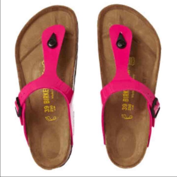 NEW Birkenstock Gizeh Pink - size 8