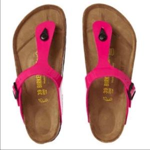 NEW Birkenstock Gizeh Pink - size 8