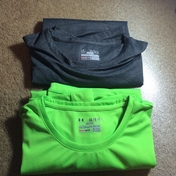 2 Under Amour T-shirts
