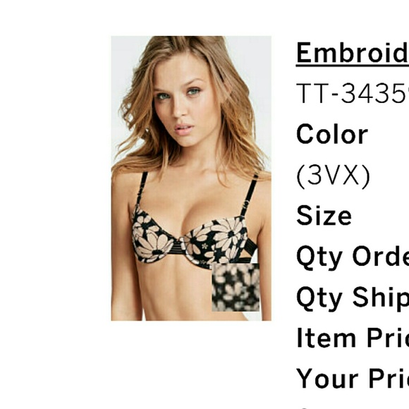 Victoria's Secret Balconet Bra NWOT