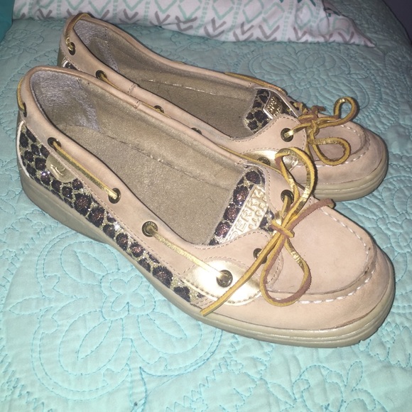 Sparkly Cheetah Sperry's