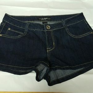 Southpole shorts with rhinestone detail on pocket