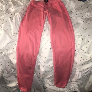 Coral Skinny Jeans