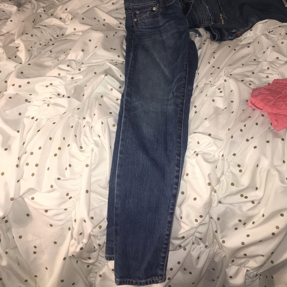 American eagle skinny crop jeans